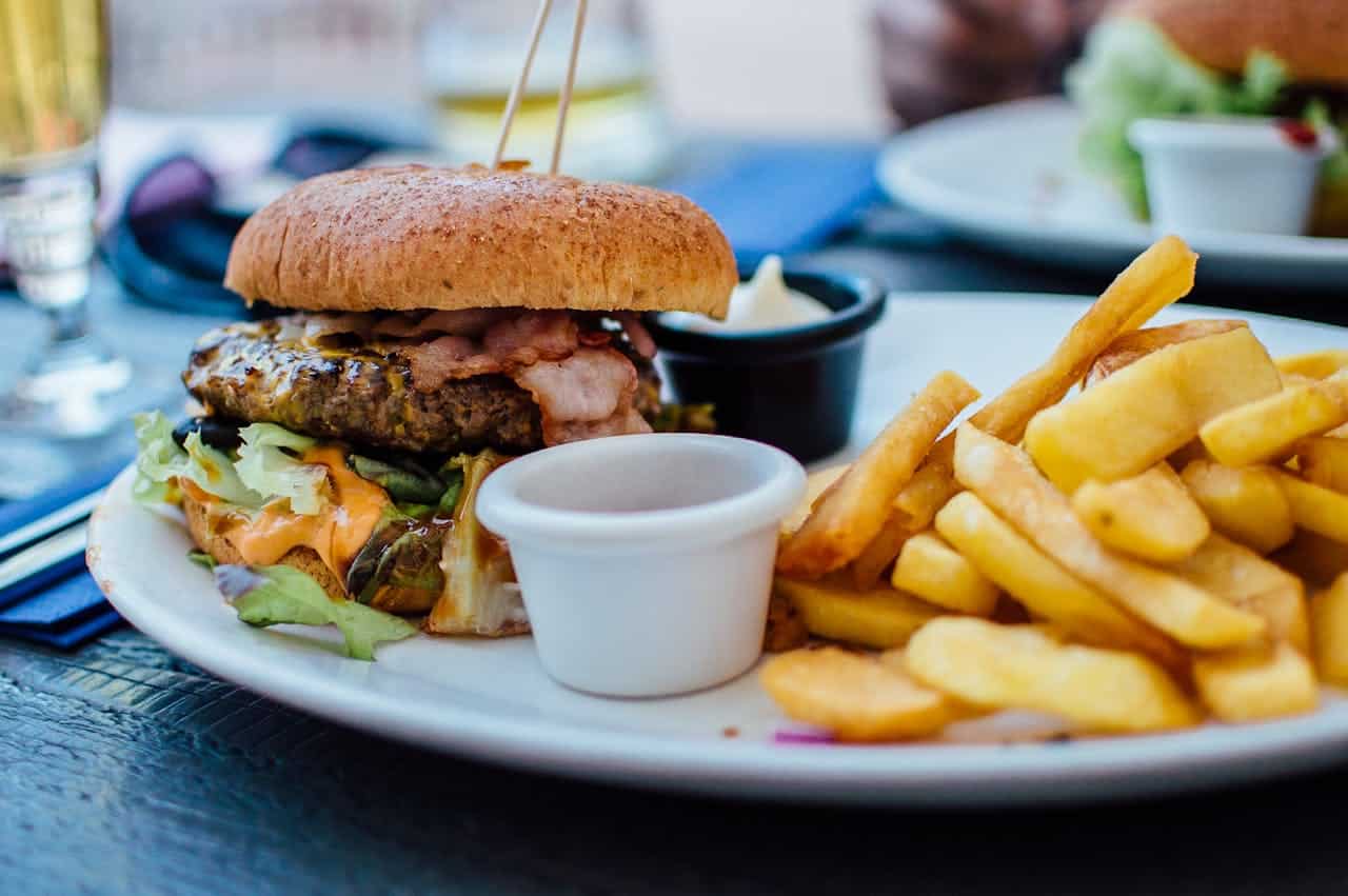 Fritert mat som pommes frittes er veldig usunt